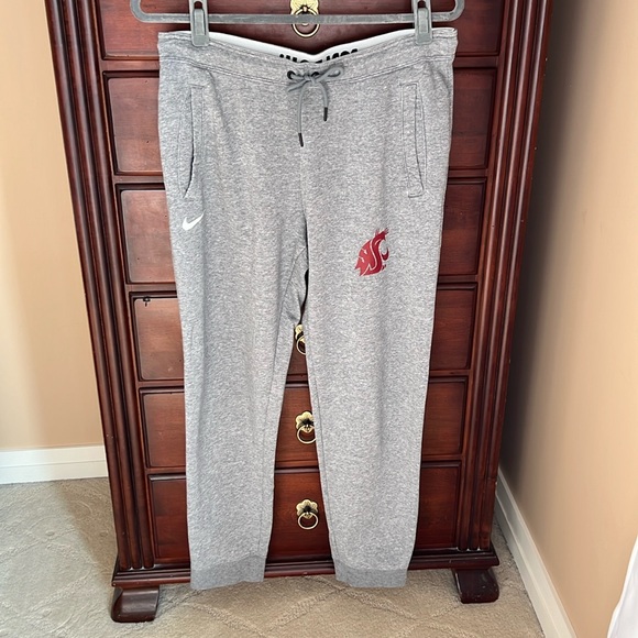 Nike Grey Washington State University Cougars Rally Jogger Sweatpants Medium - Picture 4 of 10